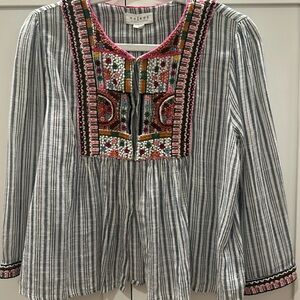 Velvet Graham & Spencer Size Small 100% Cotton Top